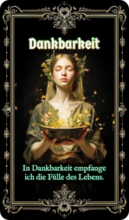 Dankbarkeit - Fülle, Loslassen, Dankbarkeit
