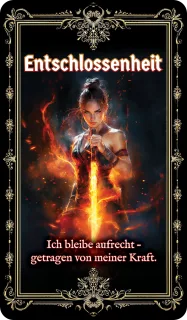 Entschlossenheit - Kraft, Entschlossenheit, Kampfgeist