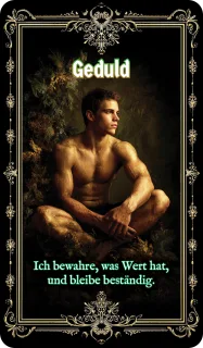 Geduld - Beständigkeit, Sicherheit, Geduld