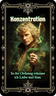 Konzentration - Disziplin, Verantwortung, Konzentration